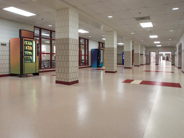 Milford High School, Highland, MI - nora systems GmbH